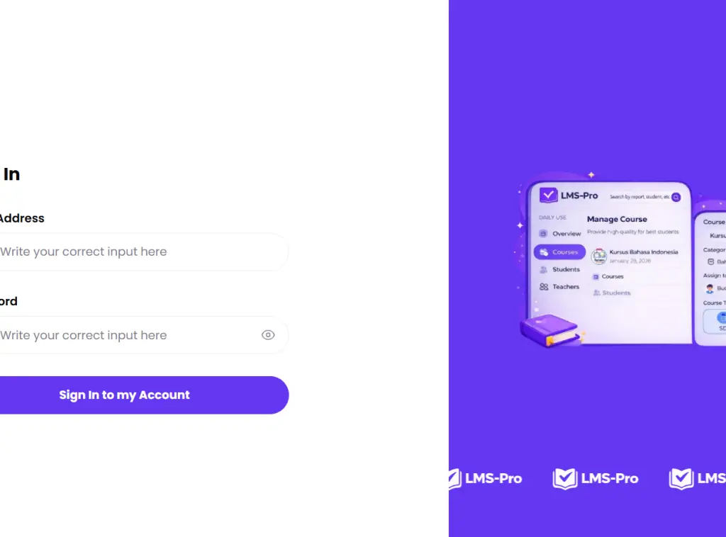 Template Ujian Kursus (LMS-Pro)